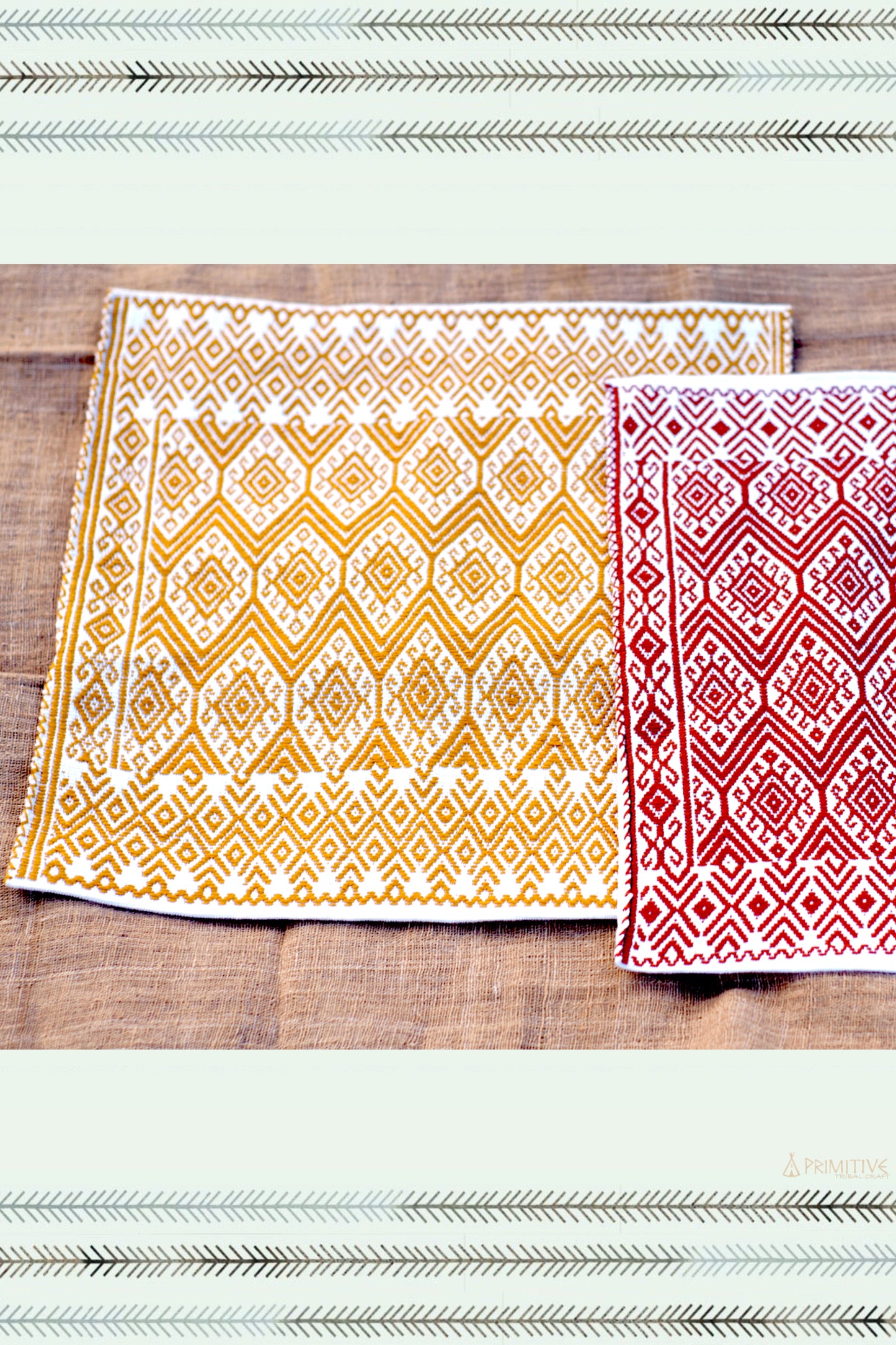 Tribal Weave Pillow Case ⫸ Cotton