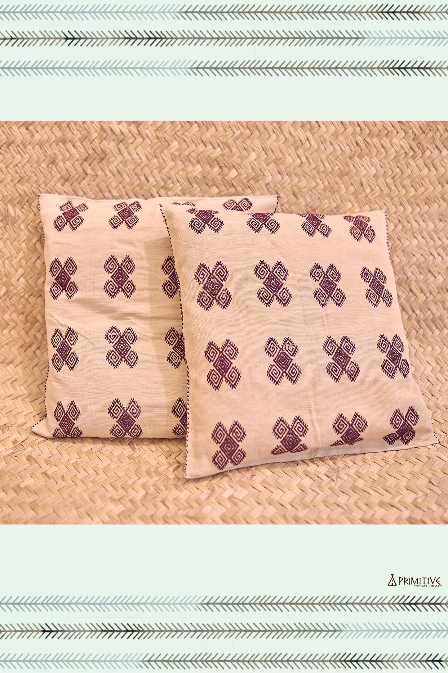 Woven Pillow Case ⫸ Cotton