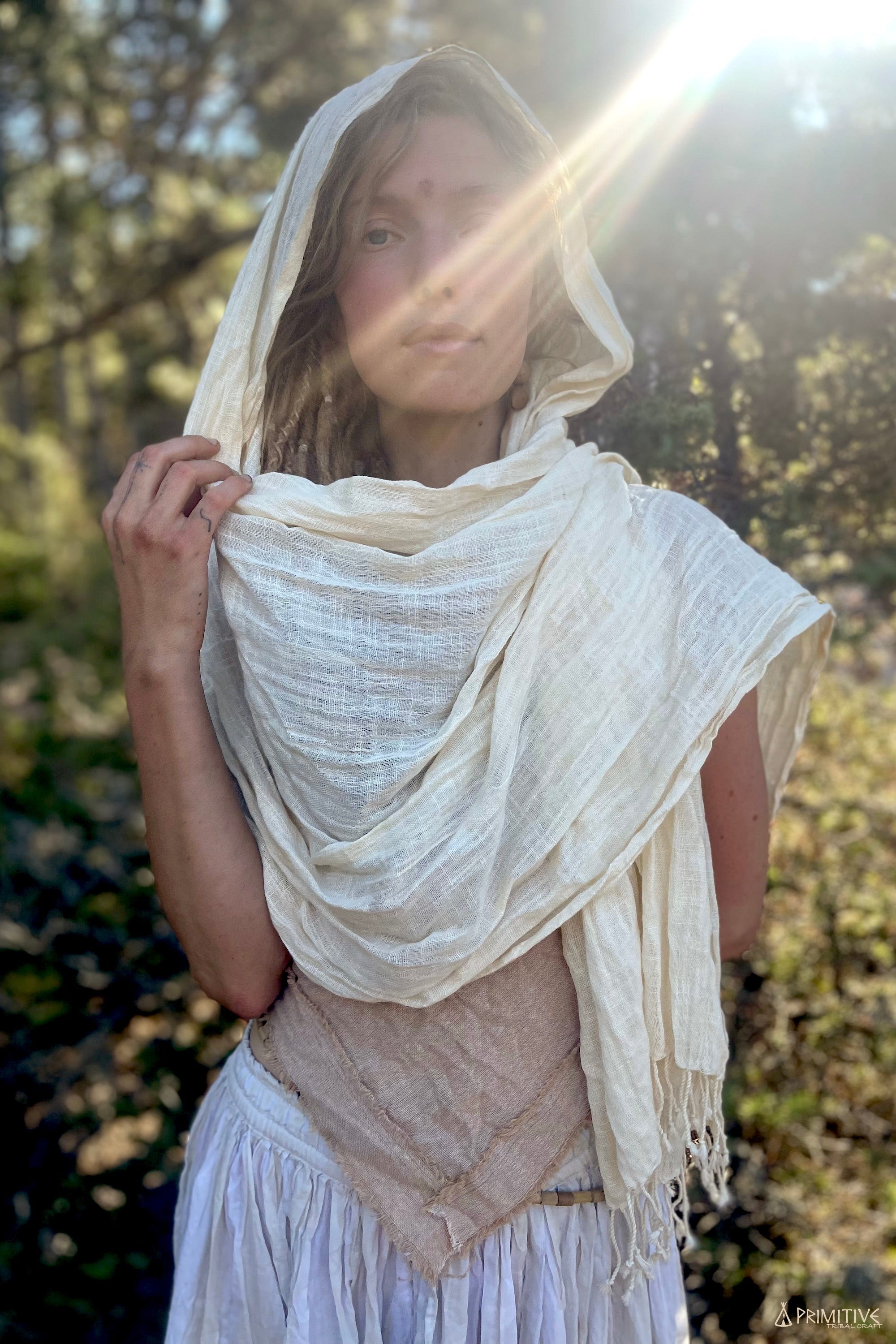 The Handwoven Dream | ~ NOIRE ~ traditional handwoven natural dyed online organic cotton scarf