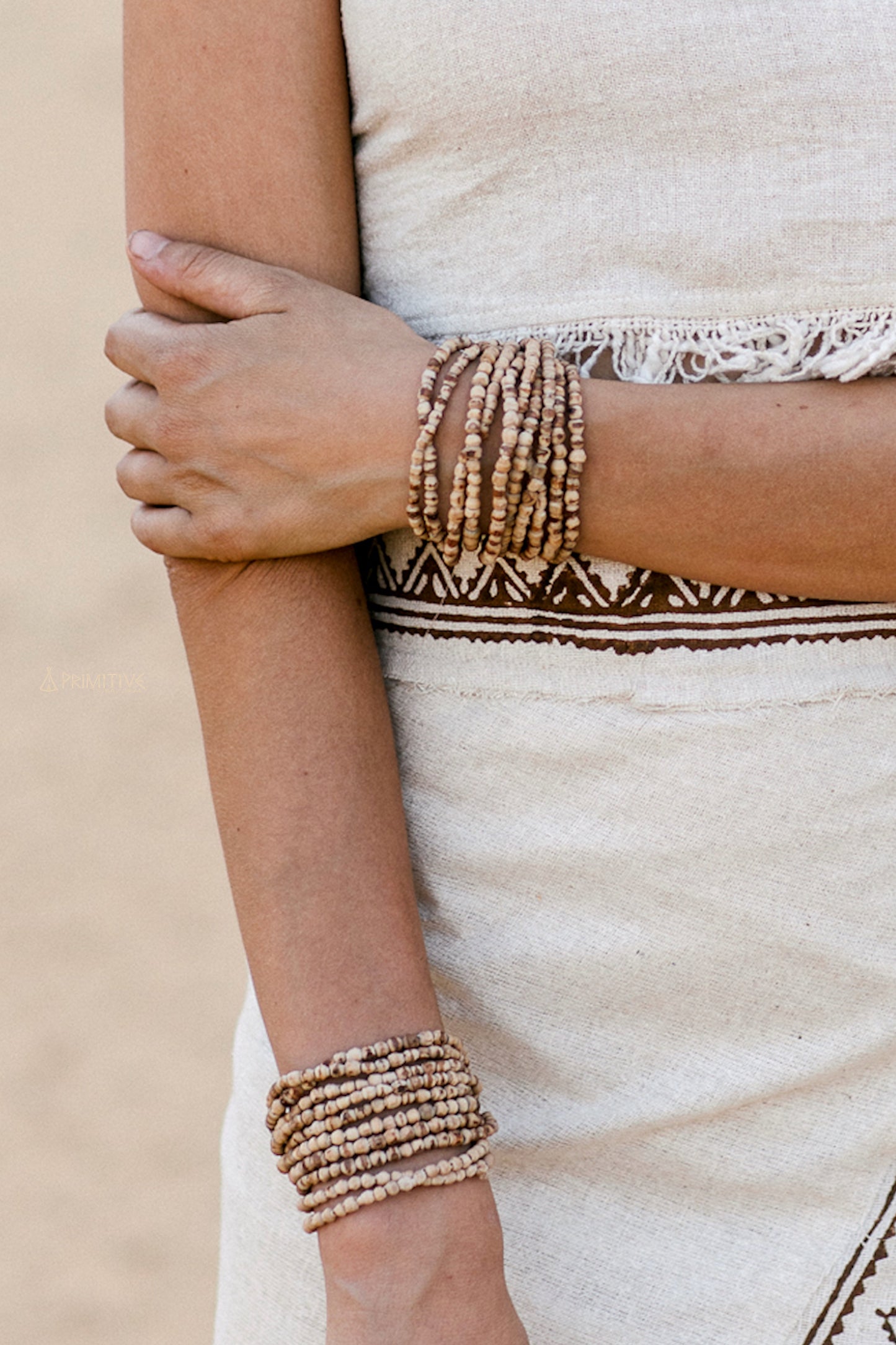 Tiny Tulsi Beads SET ⫸ Necklace + Belt + 2 Bracelets