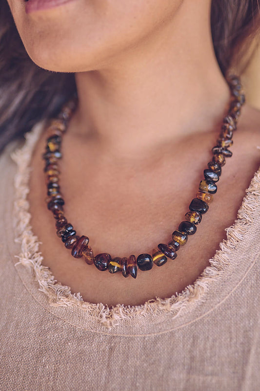 Dark Amber Necklace ⋙⋘