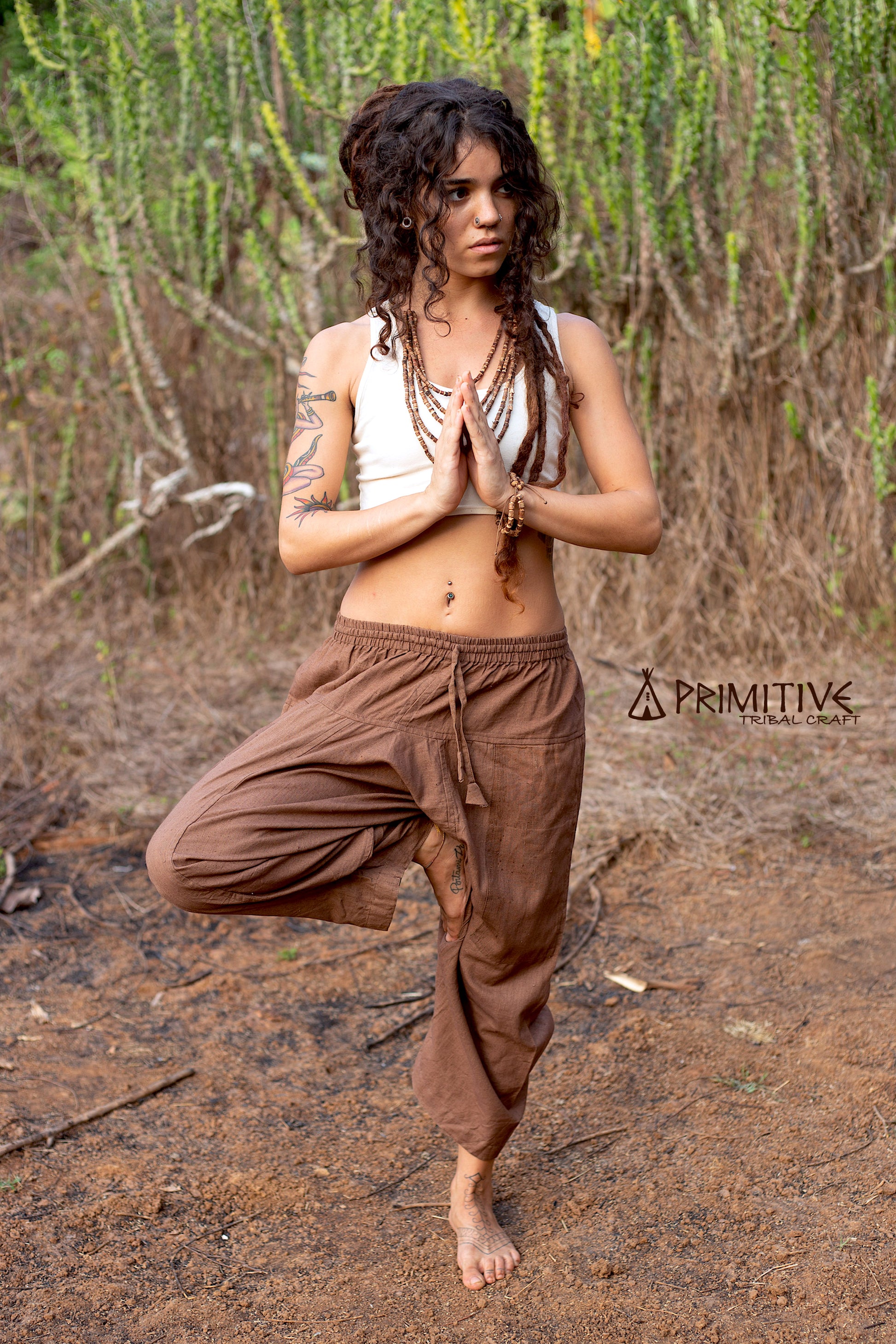 Organic Cotton Yoga Top ๑⋙ – Primitive Tribal Craft